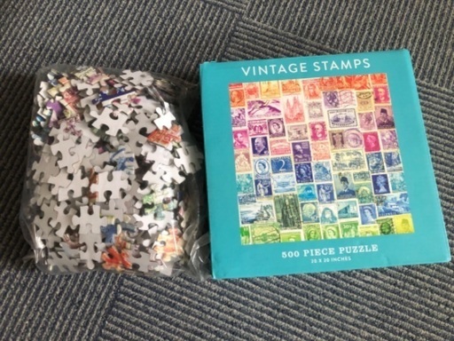 パズル Vintage Stamps 500 Piece Puzzle