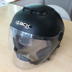 ジェット型ヘルメット　ＺＪー３　ＺａＣＫ