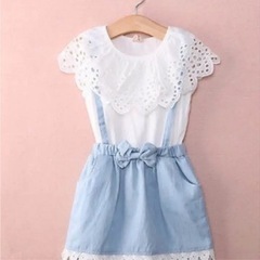 新品　子供用　👗ワンピース②の画像