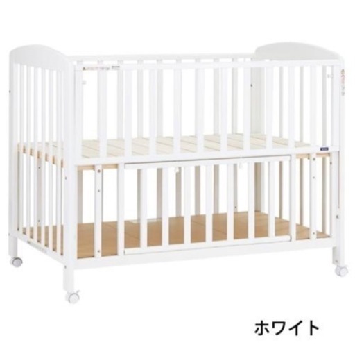 美品【カトージ(KATOJI)】標準サイズベビーベッド