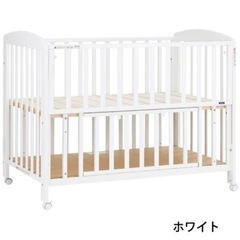 美品【カトージ(KATOJI)】標準サイズベビーベッド
