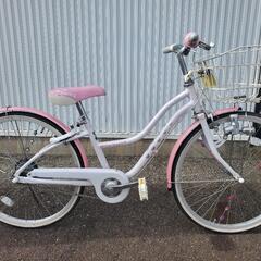 B047 子供自転車★Wild Berry★24インチ★ノーマルLEDライト