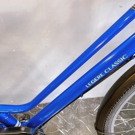 【115】一般車 シティ車 LEGERE CLASSIC ブルー 26インチ 変速付き ★整備済み