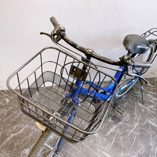 【115】一般車 シティ車 LEGERE CLASSIC ブルー 26インチ 変速付き ★整備済み