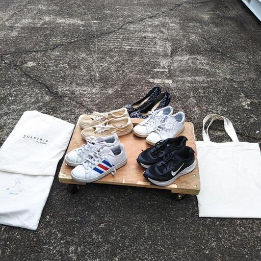 ★受け渡し予定者決定★　沢山のお問い合わせありがとうございましたm(_ _)m　NIKE　adidas　VANS　USED品　全て24.0㌢　お子様やお母様と大活躍！　買い取りたてホヤホヤ！ノーメンテナンスの為、激安♥