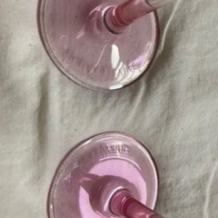 【未使用】ANNIVERSAIREフラワーシャワーペアフルートグラスの画像