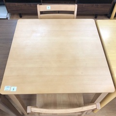 【トレファク神戸新長田】ダイニング3点セット　ナチュラル入荷しました！!！【取りに来れる方限定】