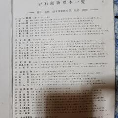 石標本の画像