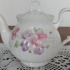 ノリタケ スタジオコレクション 昭和レトロ ☆ティーポット カップ&ソーサーの画像