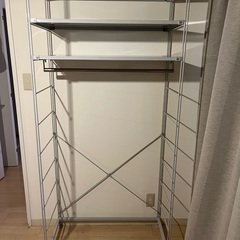 無印良品　ステンレスシェルフ　大の画像