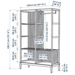 IKEAバンブー棚