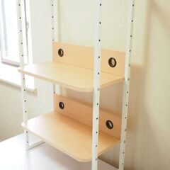 机上ラック 2段 幅60cm 奥行30cm ハイタイプの画像
