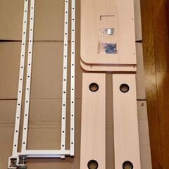 机上ラック 2段 幅60cm 奥行30cm ハイタイプの画像