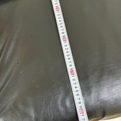 【お取引中】黒色　革ソファー【取りに来てくれる方限定】お譲りしますの画像