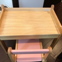 大和屋　キッズデスク＆チェアセット（ノスタ3）の画像