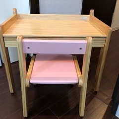 大和屋　キッズデスク＆チェアセット（ノスタ3）