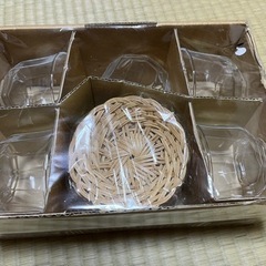 冷茶コースター付　５客【値下げ中】の画像