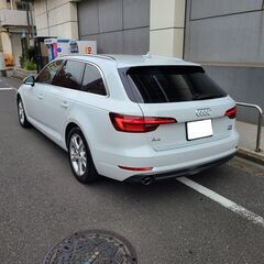 アウディA4アバント　1.4Tスポーツ　H30　車検7/6　走行46000ｋ　純正ナビ＆フルセグＴＶ　全方位カメラ　純正前後ドラレコ　ETC　17AW　1オーナー　禁煙車の画像