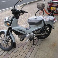 本日入荷！限定ラスト一台限り！即納可能！希少なクロスカブ１１０ 正規ディーラー車です。２年保証！希少なプコブルー！の画像