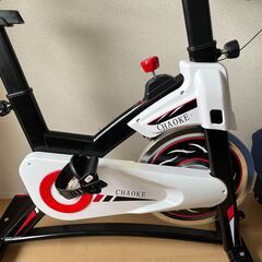 「値下げ」　CHAOKEスピンバイク エアロバイク 家庭用 極静音 マグネット式負荷 フィットネスバイク サドル＆ハンドル調節可能 無段階負荷調節 ダイエット器具 トレーニングマシン の画像