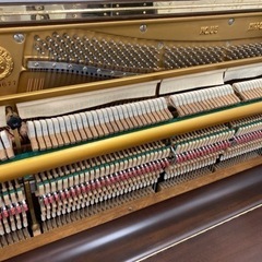 YAMAHA アップライトピアノ　U5C 1970年　リニューアルの画像