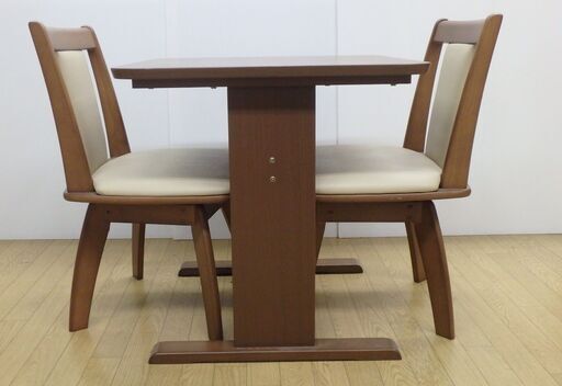 ニトリ　2人掛　ダイニングテーブルセット　中古
