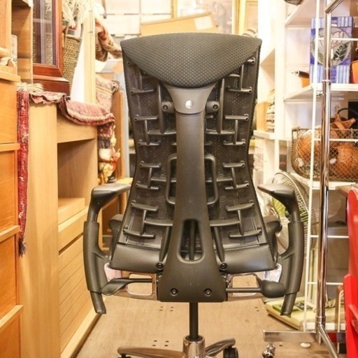 【売約済み】　1 ハーマンミラー　hermanmiller エンボディチェア　オフィスチェア　OAチェア　デスクチェア　アルミポリッシ