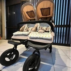 エアバギー　ココダブル　双子ベビーカー