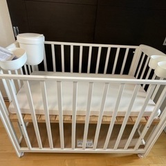腰を痛めにくいベビーベッド👶の画像