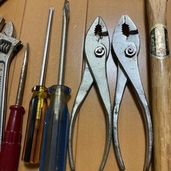 取り引き中　　工具　金槌　ドライバー　モンキーレンチ！の画像