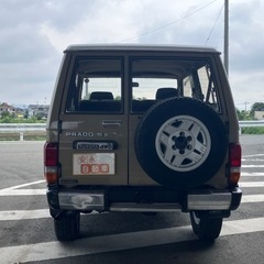 希少車🎉ランドクルーザープラド70系ショートボディーMT オールペイント人気のツートン🎉タイミングベルト交換済み🚘🚘の画像