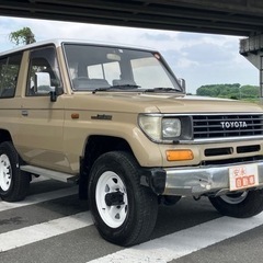 希少車🎉ランドクルーザープラド70系ショートボディーMT オール...