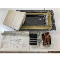 炭火式バーベキューグリル　クッキングプレート　セット未使用　アウトドア キャンプの画像