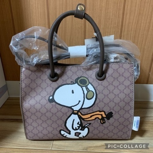 しまむら スヌーピー ショルダーバッグ
