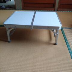 テーブル　2WAYフォールディング　レジャー　ローテープル　コンパクト　キャンプの画像