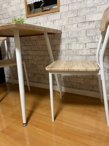 2人用カフェ風テーブルセット