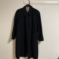 カシミヤのロングコート