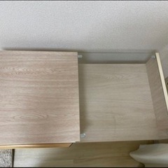 ローテーブル　引き出し有りの画像