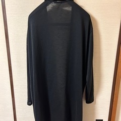 ロングカーディガン　大きいサイズの画像