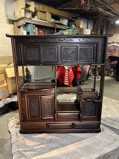 アンティーク家具　茶箪笥　※難あり※  値下げします