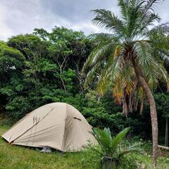 (屋久島限定)2~3人用軽量テント(簡単取り付け)の画像
