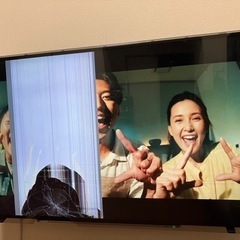 液晶割れテレビ REGZA 55G20x