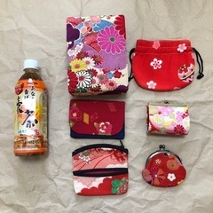 〈取引先決定〉和風和柄 小物 ６点セット