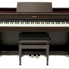  高低自在椅子付き Casio2019年製AP-470　電子ピア...