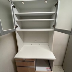 東京インテリア　食器棚　キッチンボード(⚠️値引き実施)の画像