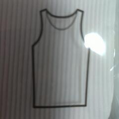 ユニクロタンクトップの肌着Mサイズ新品未開封。の画像