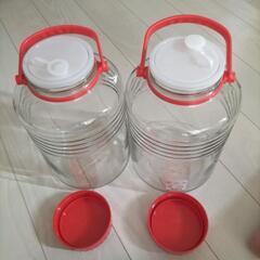 梅酒瓶 8L 2個セットです。の画像