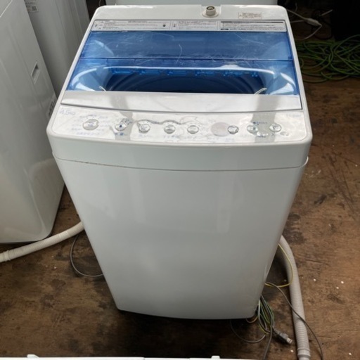 【簡易清掃・通電確認済み】洗濯機　Haier／ハイアール JW-C45FK 4.5kg  2020年製