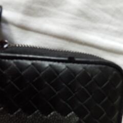 1月13日まで。入手困難 エイ革 ボッテガヴェネタ  スティングレイ ガルーシャ  黒の画像