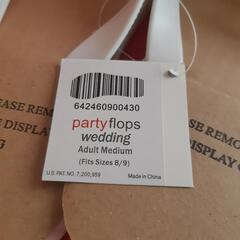 hotflops / M 25.5cm S 23.5cm Party flopsの画像